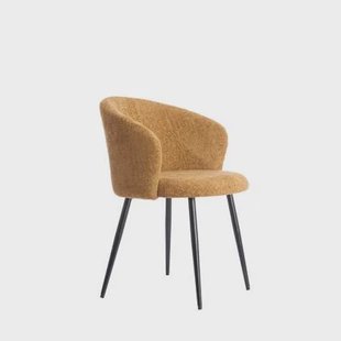 Light&living Eetkamerstoel 58x58x78 cm RADAJA okergeel+zwart