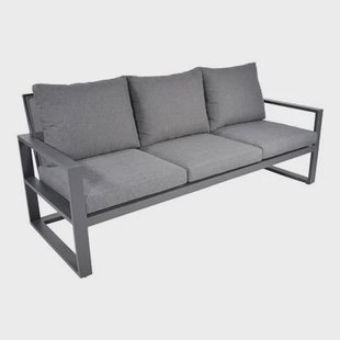 Lesli Living Loungebank Pina Colada nuance 209x80 cm - grijs