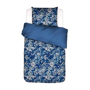Essenza Yfke Dekbedovertrek 140 x 220 cm - Cobalt blue