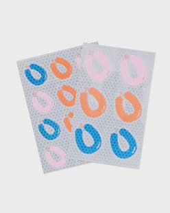 HEMA Stickers met reflectie rookworst