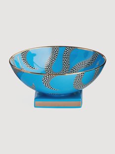 Decoratieve schaal Eden met goud