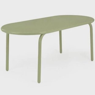 Tom Dixon Groove Obround tuintafel 186x86 Moss