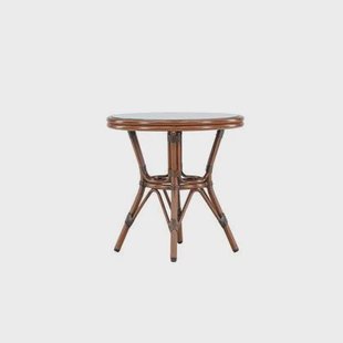 Fjôrd - Cafétafel Bruin Metaal - 60x60x60cm - Sagres