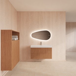 Badmeubelset Gliss Design Hybris Pure Met Wastafel 100 cm