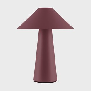 Globen Lighting Cannes draagbare tafellamp Burgundy