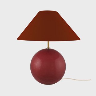 Globen Lighting Iris 35 tafellamp 39 cm Burgundy