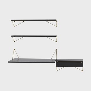 Maze Pythagoras Bundle E plankensysteem zwart-messing