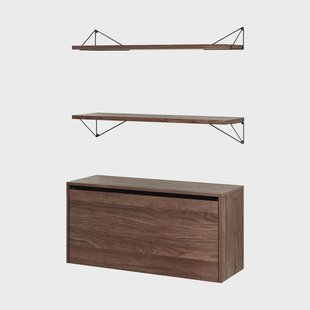 Maze Pythagoras Bundle F plankensysteem walnoot-zwart