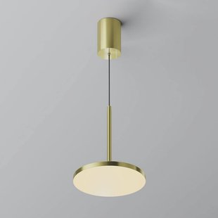 Maytoni LED hanglamp Plato, messing, Ø 18,5cm, aluminium