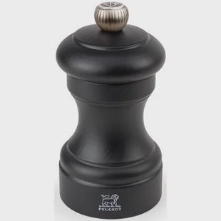 Peugeot Bistro zoutmolen 10 cm - mat zwart - beukenhout