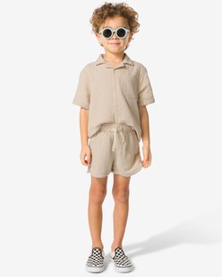 HEMA Kinder korte broek zand (zand)