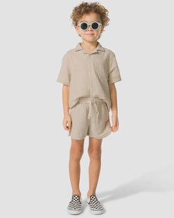 HEMA Kinder korte broek zand (zand)