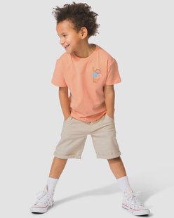 HEMA Kinder korte broek beige (beige)
