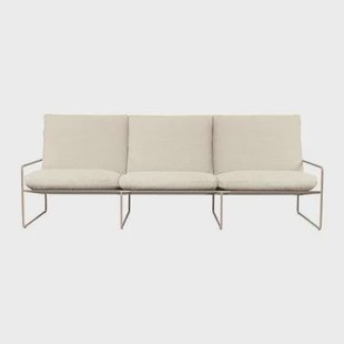 Ferm Living Desert 3-zitsbank Pure Bouclé - Cashmere / Off-White