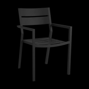 Brafab Delia armstoel Zwart