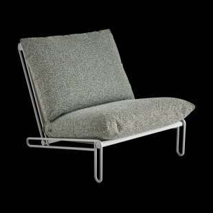 Brafab Blixt loungestoel Light grey-teddy verde