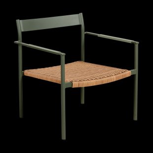 Brafab DK loungestoel Dusty green