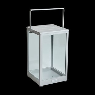 Brafab Belfort kaarsenhouder Light grey H43 cm