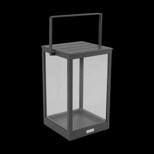 Brafab Belfort kaarsenhouder Anthracite H43 cm