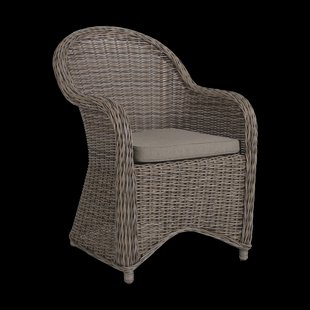 Brafab Paulina armstoel met zitkussen Rustiek-beige