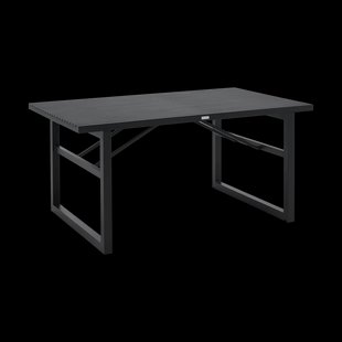 Brafab Vevi eettafel Zwart 160 cm