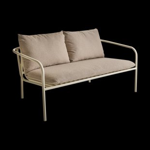 Brafab Bendt bank Teddy beige-pearl white