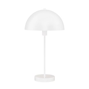 Searchlight Mushroom - tafellamp - Ø 25 x 46 cm - wit