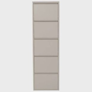 Schoenenkast Caruso creme 5 laden Kare Design