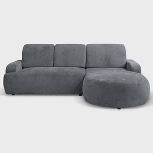 NADUVI Collection Hoekbank Alma rechts met slaapfunctie