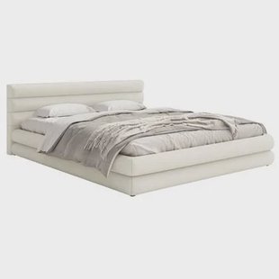 NADUVI Collection Gestoffeerd bed Alvaro chenille 140 x 200 met