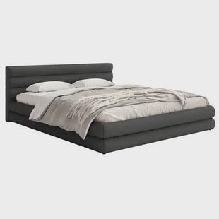 NADUVI Collection Gestoffeerd bed Alvaro chenille 140 x 200 met