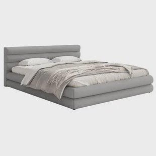 NADUVI Collection Gestoffeerd bed Alvaro chenille 180 x 200 met
