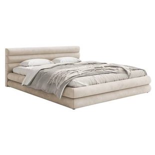 NADUVI Collection Gestoffeerd bed Alvaro chenille 180 x 200 met