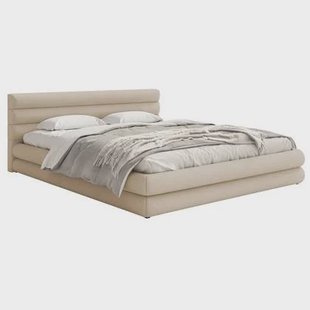 NADUVI Collection Gestoffeerd bed Alvaro chenille 180 x 200 met