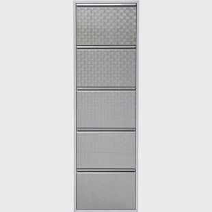 Schoenenkast Caruso alu 5 laden Kare Design