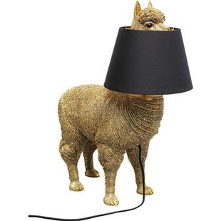 Kare Tafellamp Alpaca Gold 59cm Kare Tafellamp Alpaca Gold 59cm