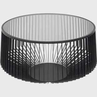 Salontafel Corinne Ø80cm zwart Kare Design