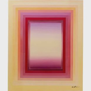 Schilderij Tendency 140x170cm paars Kare Design