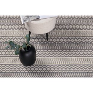 Fjôrd - Vloerkleed Lichtgrijs - Ø200cm - Sishu