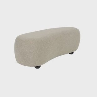 Housecraft Living Noxx Hocker Teddy stof Beige