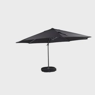 Fjôrd - Parasol Zwart 3,5m - Leeds