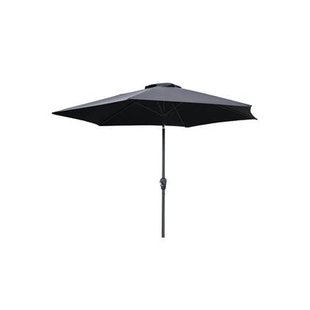 Fjôrd - Parasol Zwart 3m - Stof - Leeds