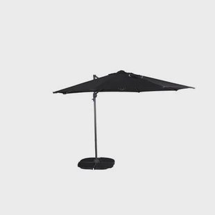Fjôrd - Parasol Zwart 3m - Leeds