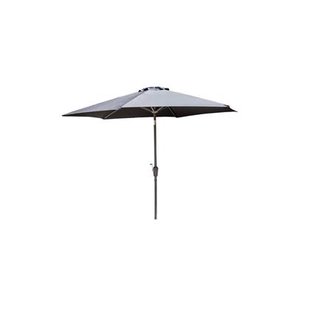 Fjôrd - Parasol Grijs 3m - Stof - Leeds