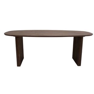Giga Meubel - Eettafel Donkerbruin - 210x100x76cm - Aya