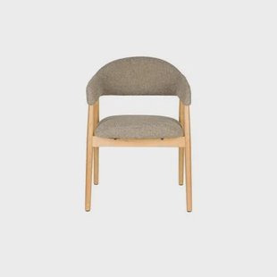 Giga Meubel - Eetkamerstoel Donkerbruin - 54x56x81cm - Indy - Set van 2