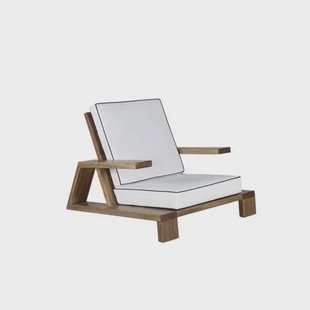 Fjôrd - Fauteuil Naturel|Off White - Acaciahout - Daria
