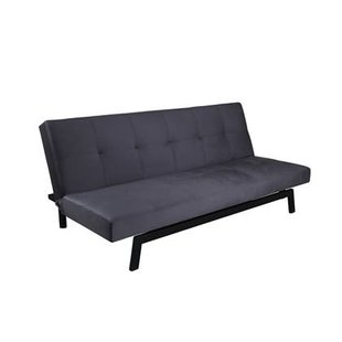 Fjôrd - Slaapbank Donkergrijs - 180cm - Velvet - Bodil