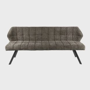 Giga Meubel - Eetkamerbank Taupe - 180x59x84cm - Raster