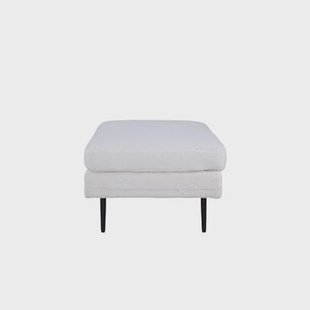 Fjôrd - Poef Wit - Teddy - Boom